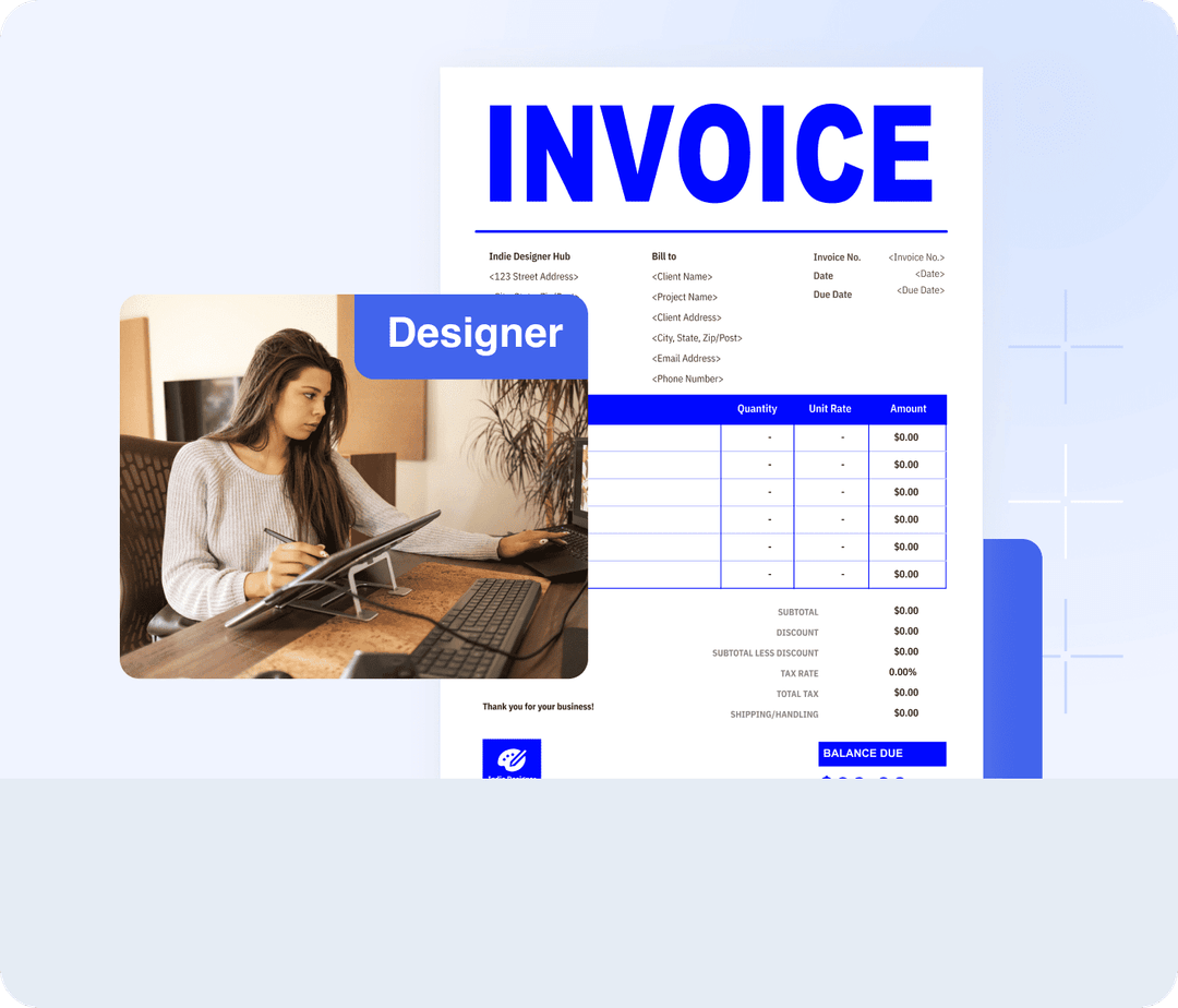 Designer Invoice Templates